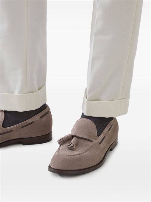 BRUNELLO CUCINELLI Loafers side view - Men luxury Shoes
