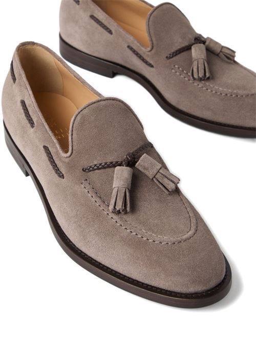 BRUNELLO CUCINELLI Loafers front view - Men luxury Shoes