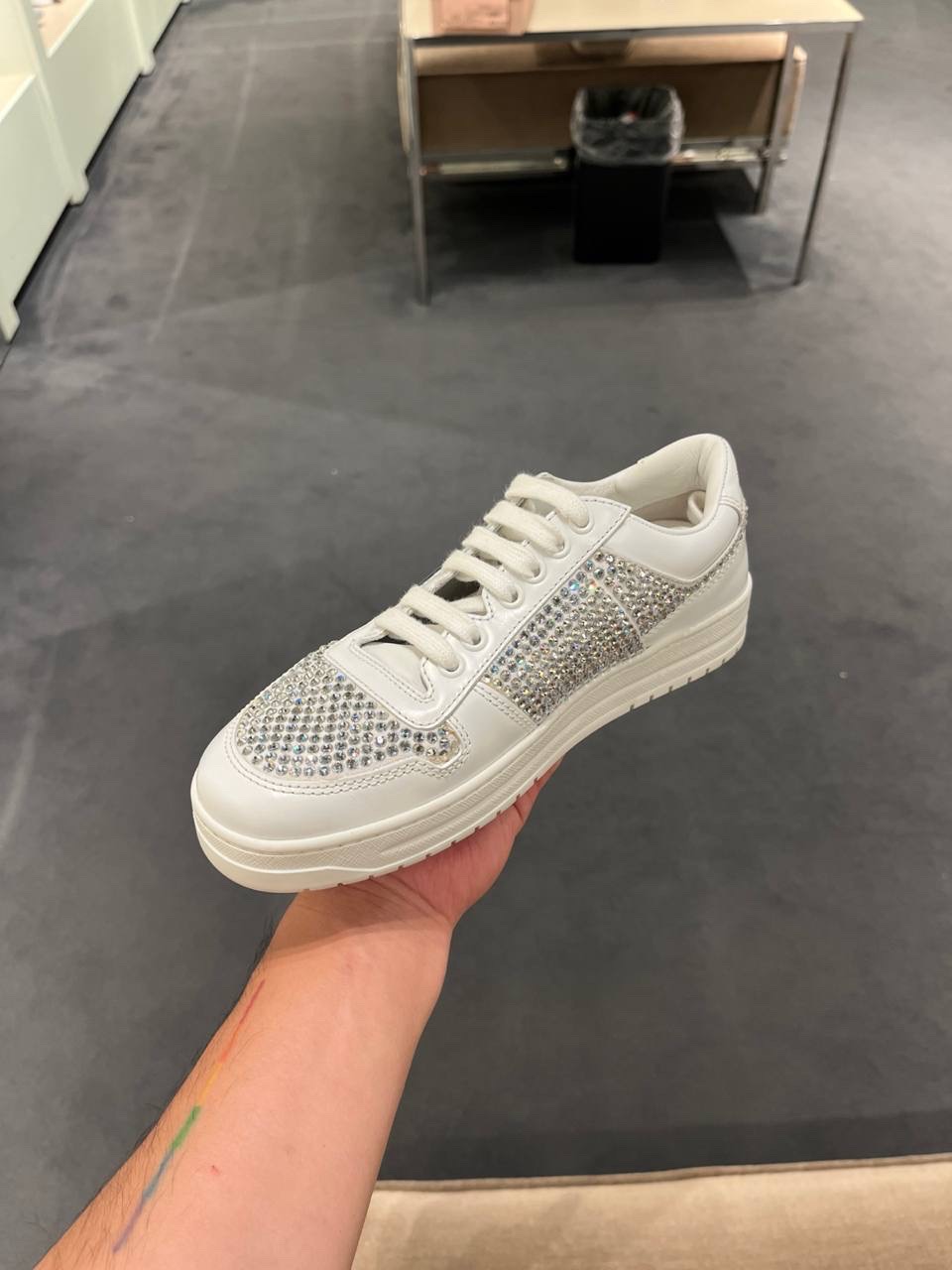 PRADA Sneakers side view - Women luxury Shoes