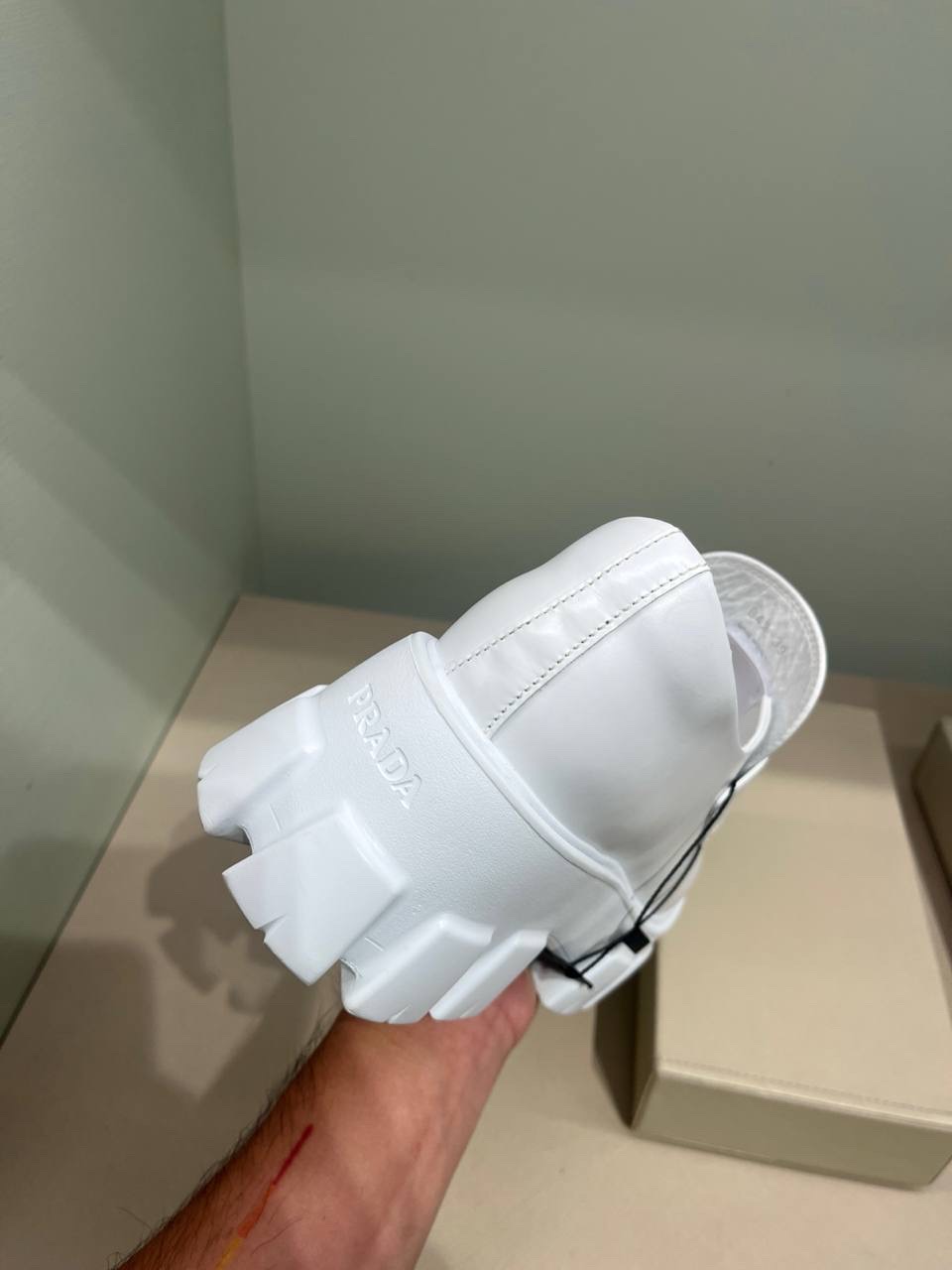 PRADA Sneakers side view - Women luxury Shoes