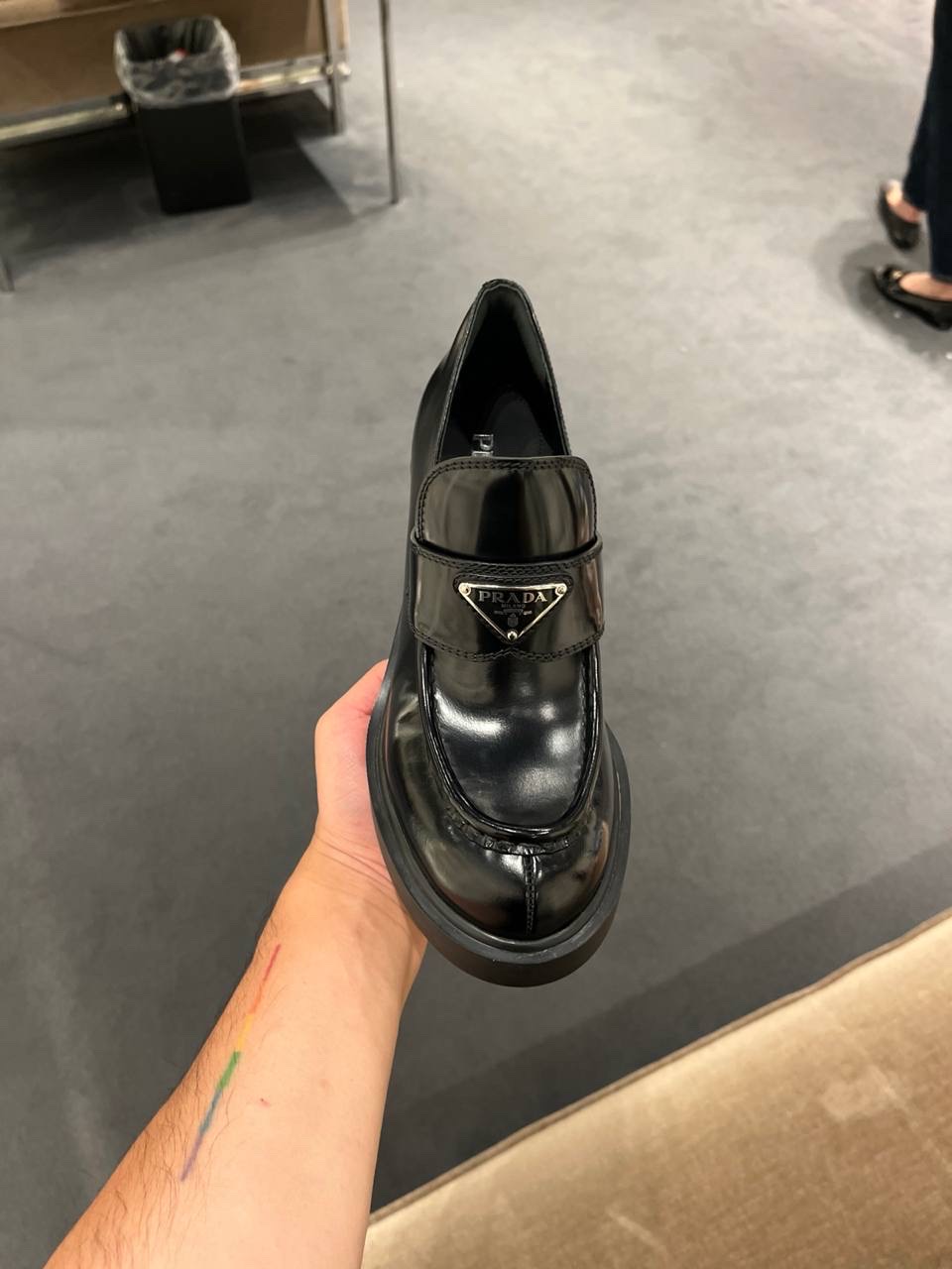 PRADA Loafers side view - Women luxury Shoes