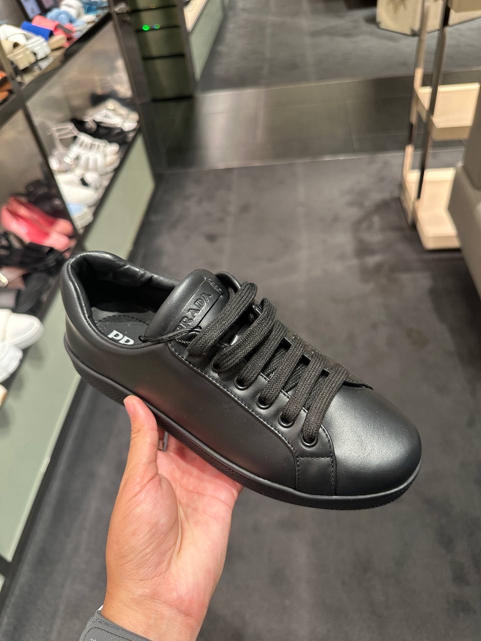 PRADA Sneakers side view - Women luxury Shoes