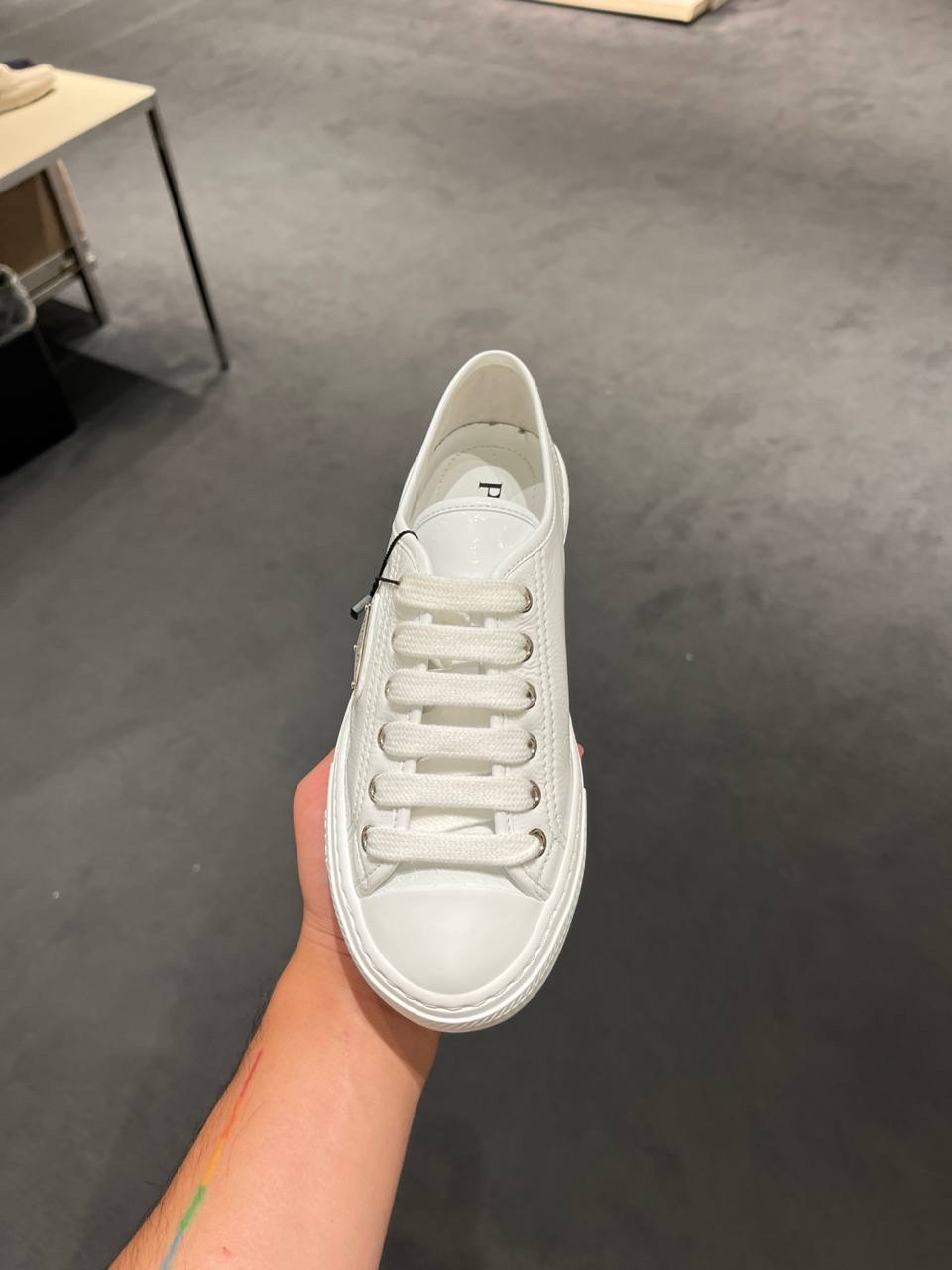PRADA Sneakers side view - Women luxury Shoes