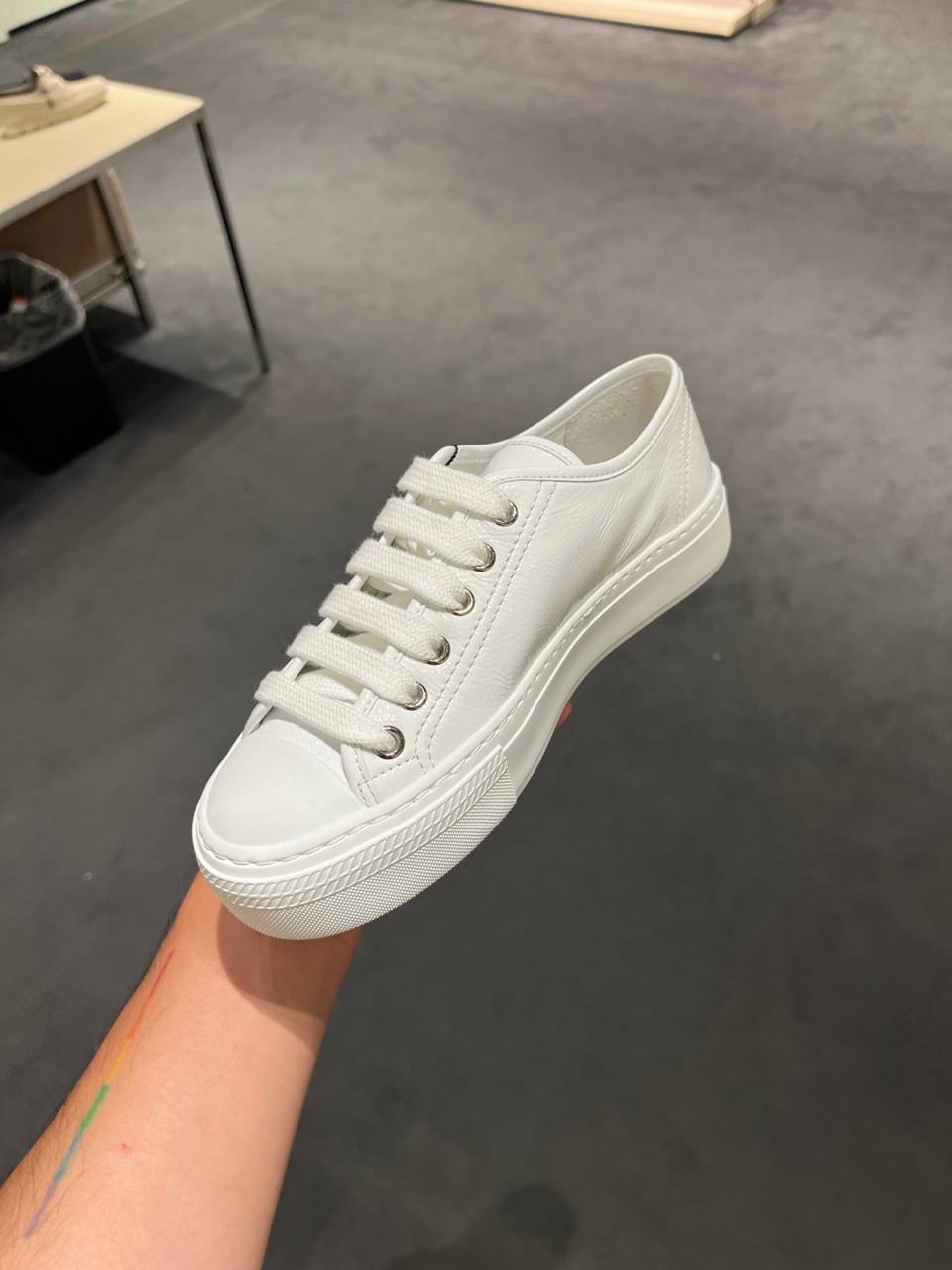 PRADA Sneakers side view - Women luxury Shoes