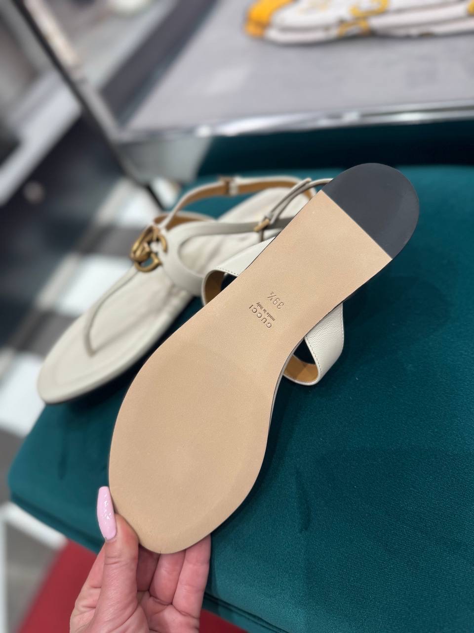 GUCCI Slides side view - Women's luxury Shoes