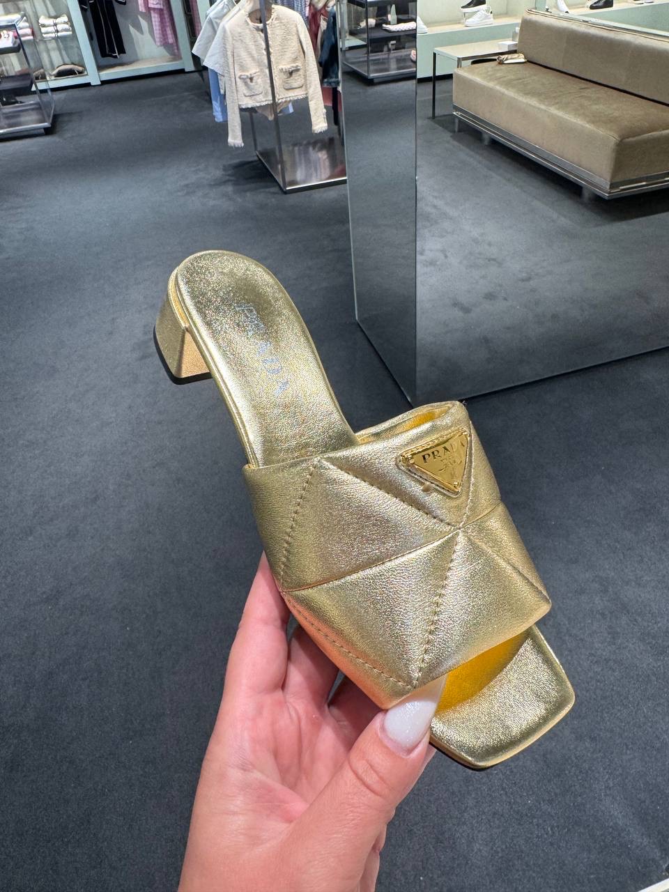 PRADA Sandals front view - Women's luxury Shoes