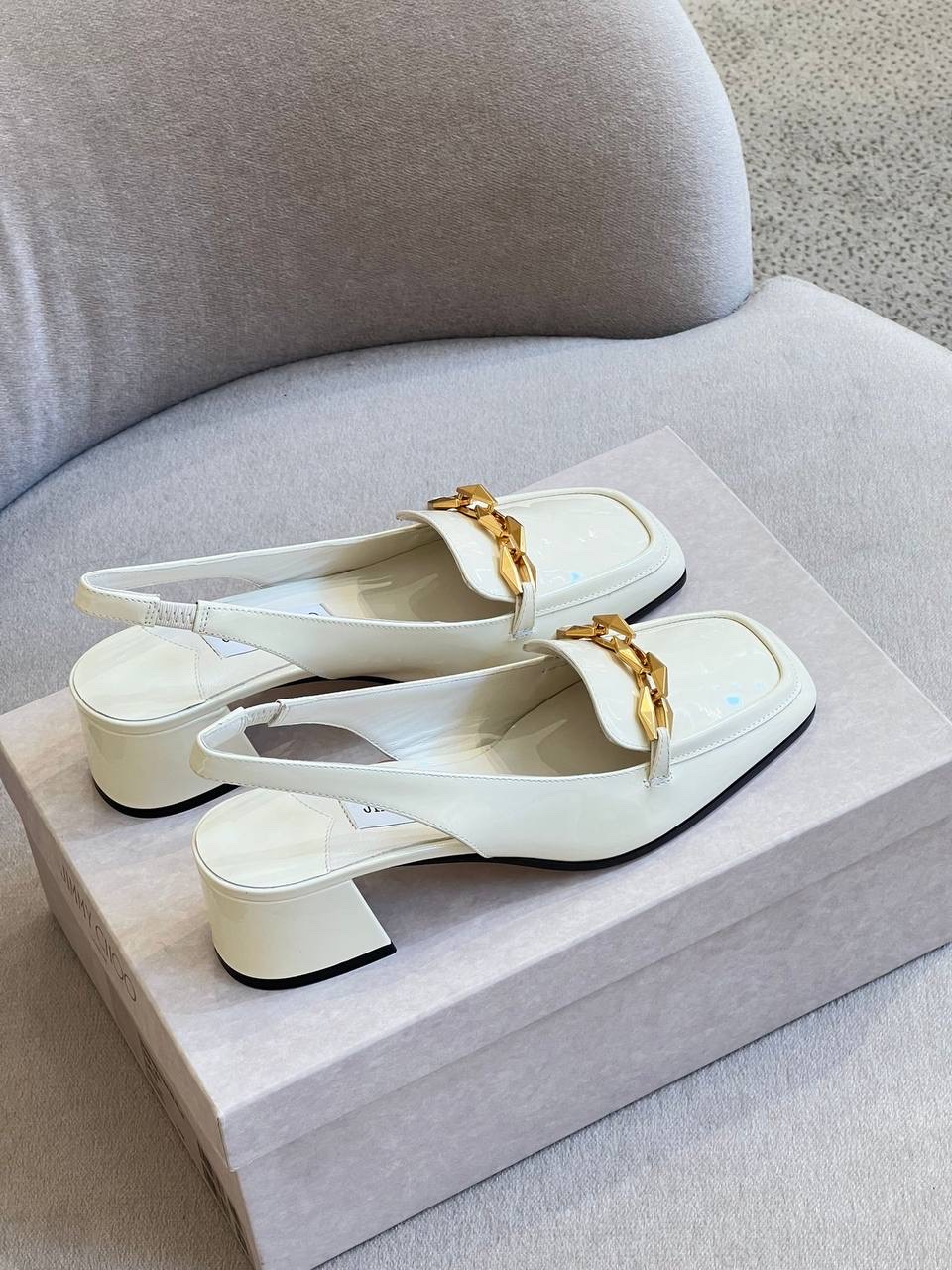 JIMMY CHOO Sandals side view - Women's luxury Shoes