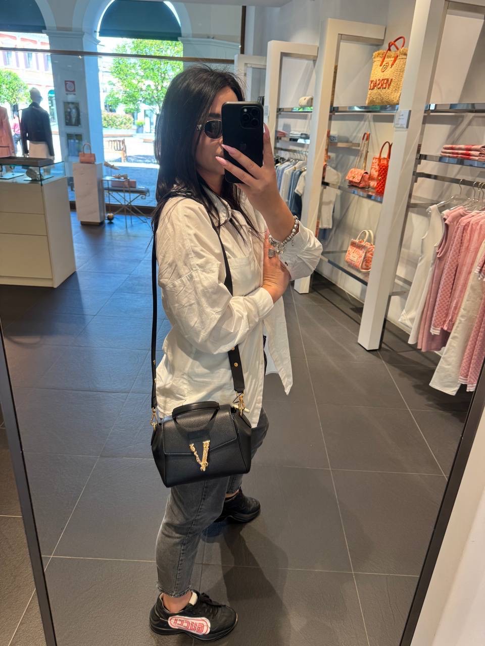 VERSACE Crossbody bags side view - Women's luxury Bags
