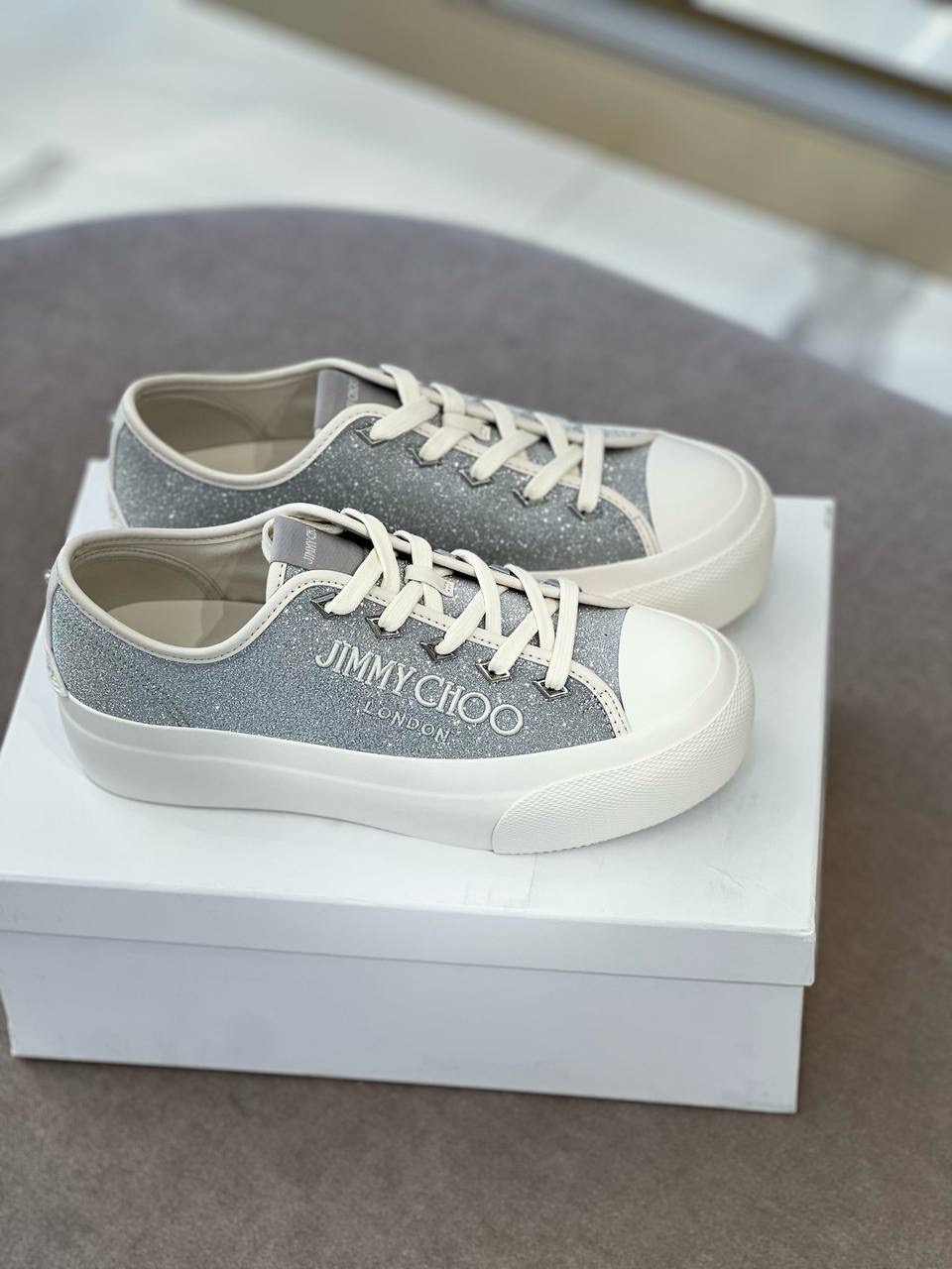 JIMMY CHOO Sneakers front view - Women's luxury Shoes
