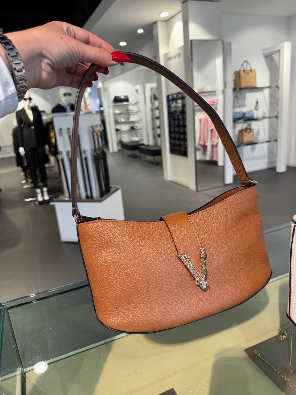 VERSACE Shoulder bags side view - Women's luxury Bags