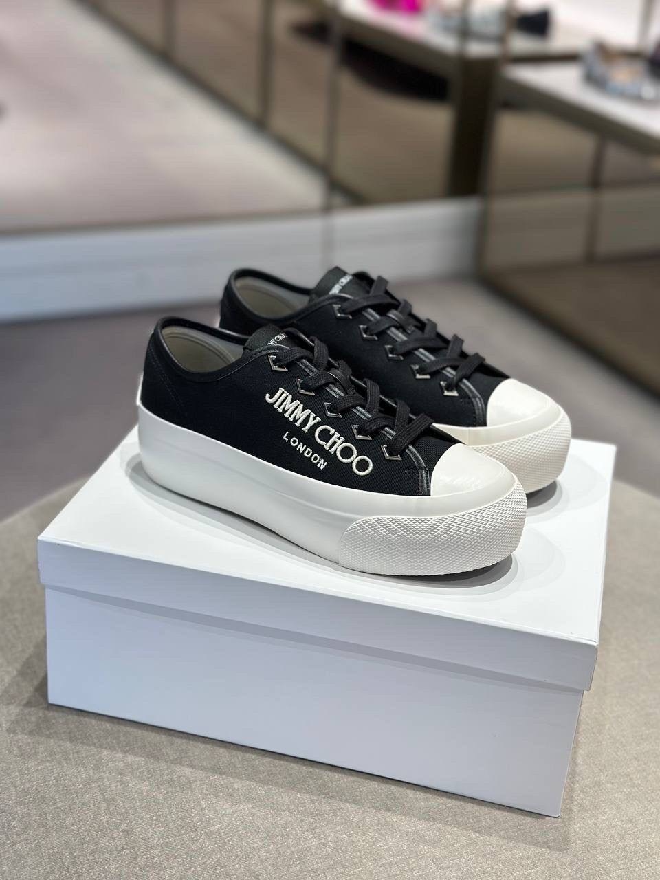 JIMMY CHOO Sneakers front view - Women's luxury Shoes