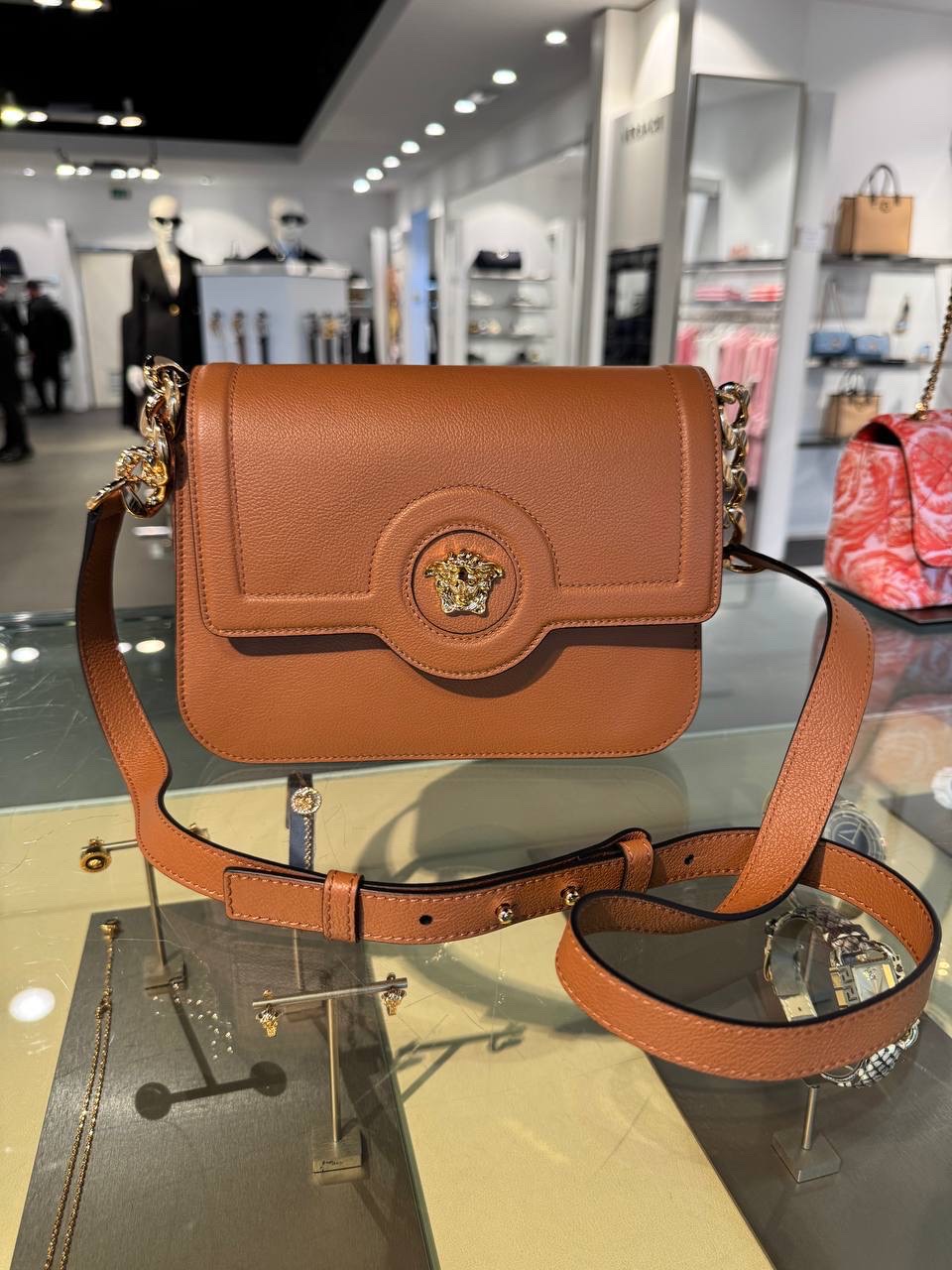 VERSACE Crossbody bags front view - Women's luxury Bags
