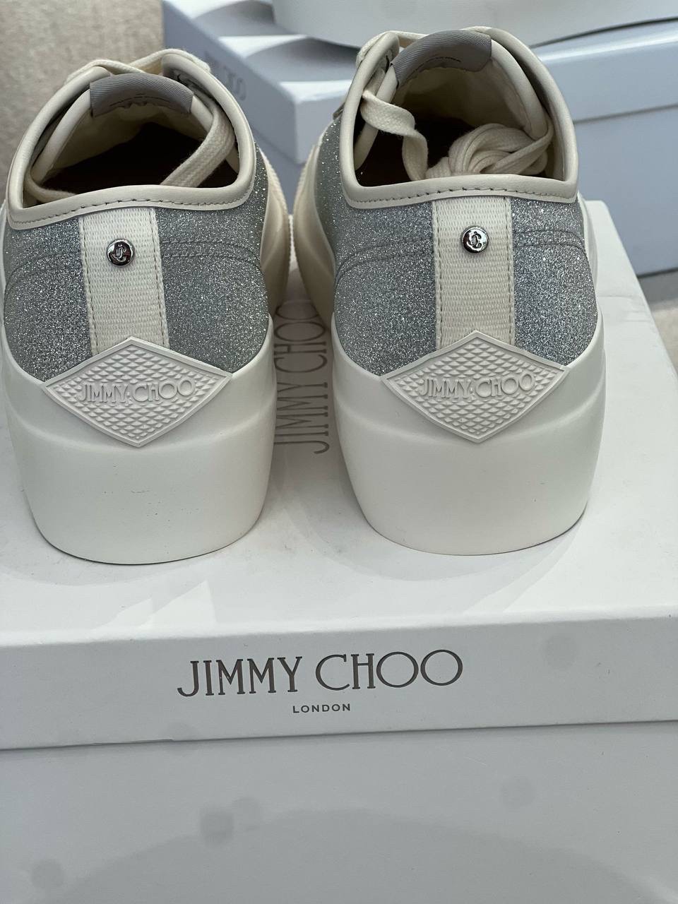 JIMMY CHOO Sneakers side view - Women's luxury Shoes