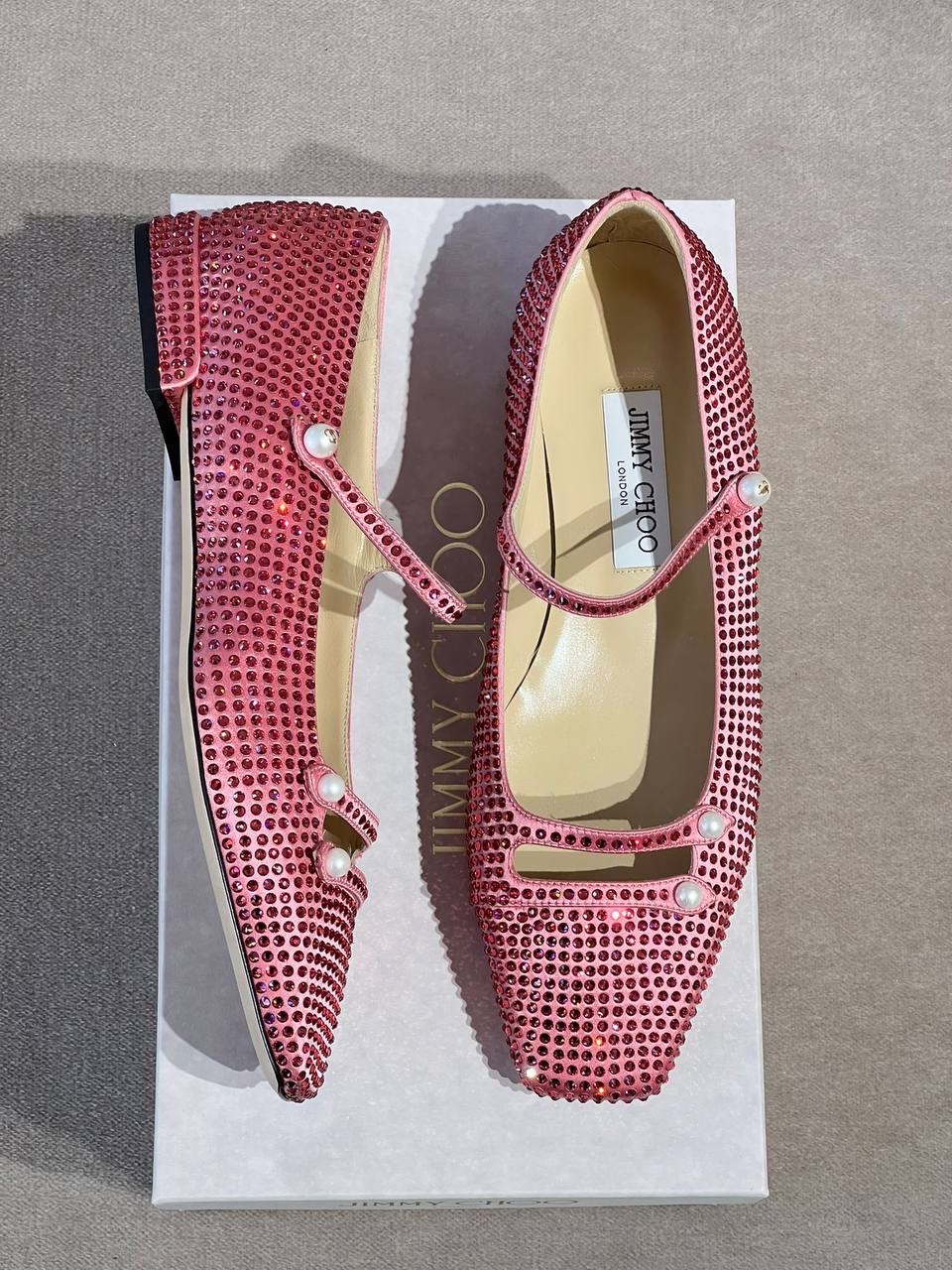 JIMMY CHOO Ballerinas side view - Women's luxury Shoes