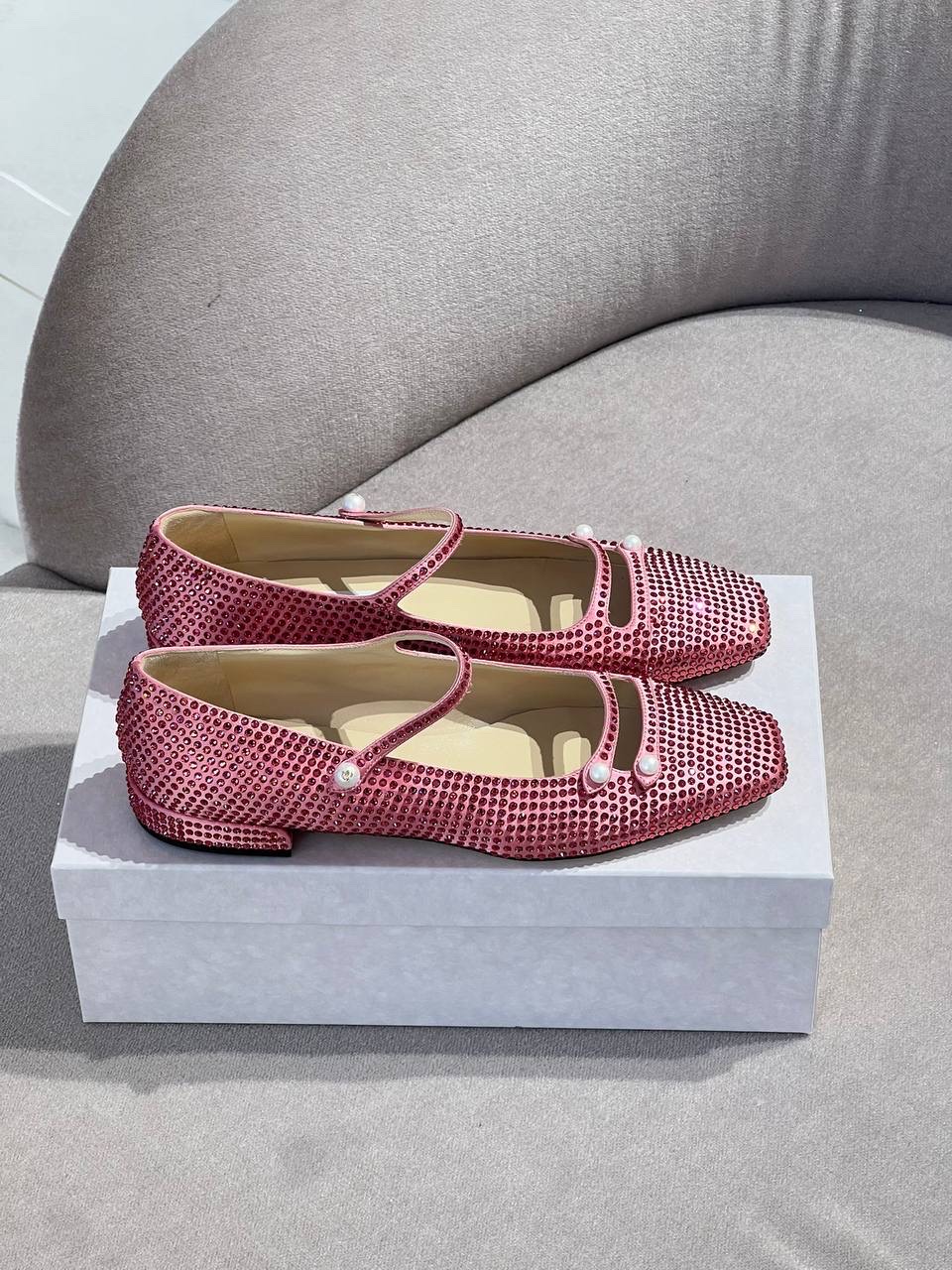 JIMMY CHOO Ballerinas side view - Women's luxury Shoes