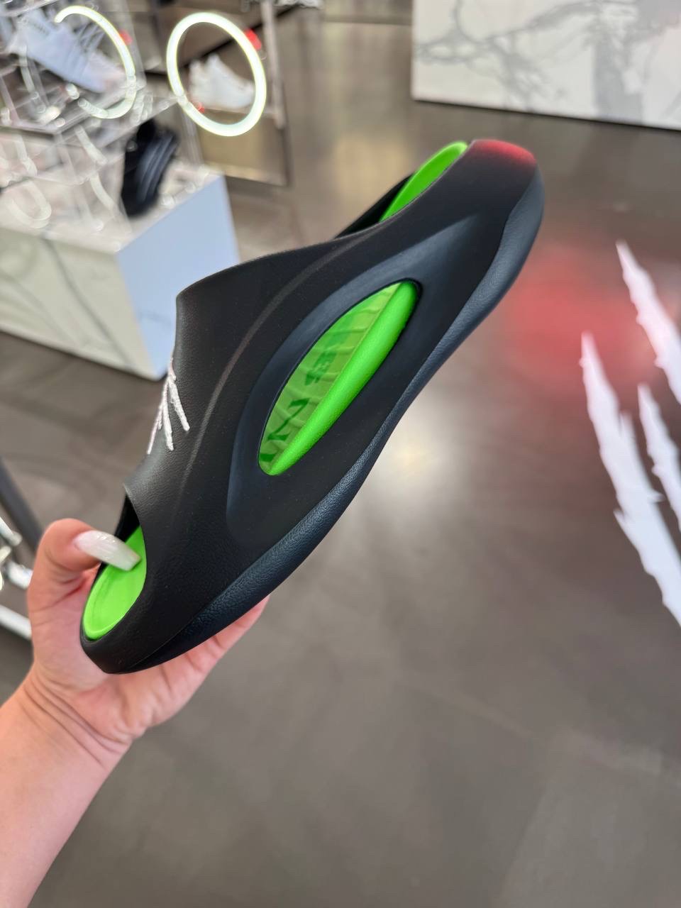 PLEIN SPORT Slides side view - Women's luxury Shoes