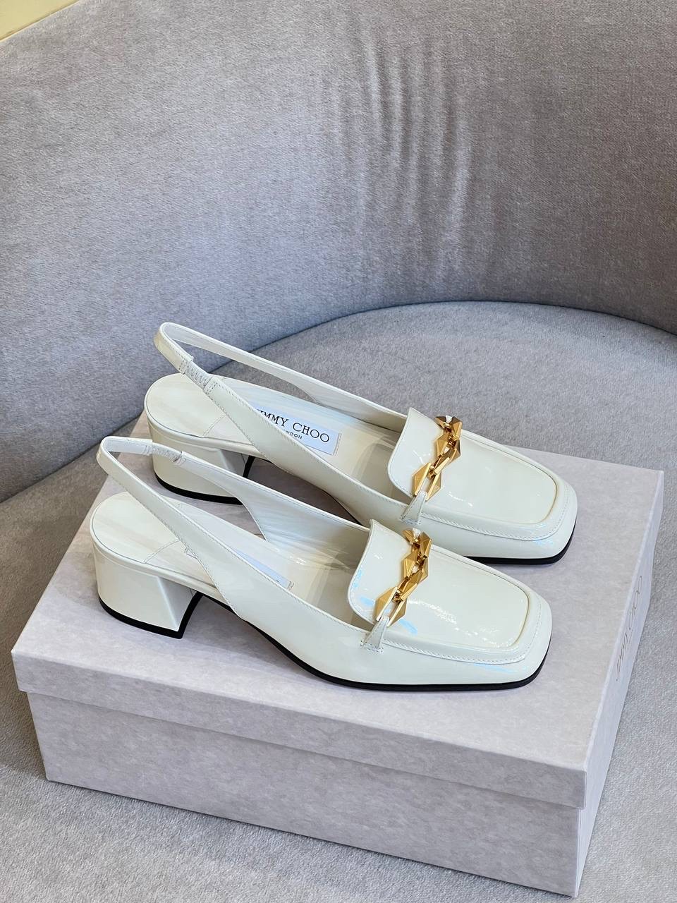 JIMMY CHOO Sandals front view - Women's luxury Shoes