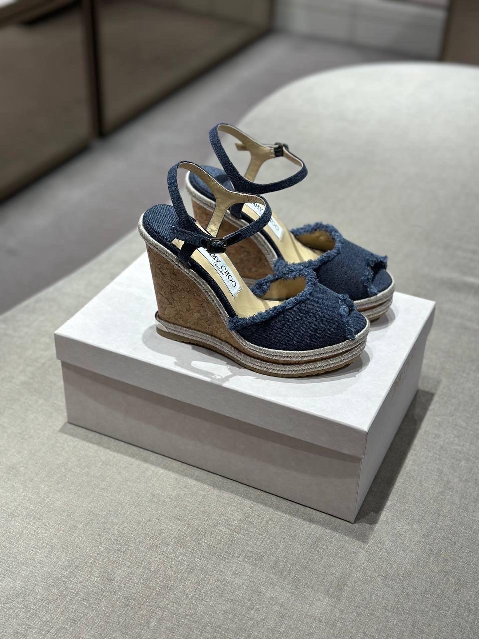 JIMMY CHOO Sandals front view - Women's luxury Shoes
