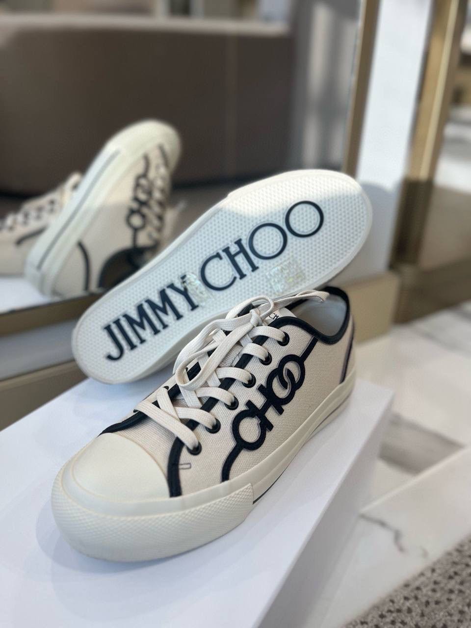 JIMMY CHOO Sneakers side view - Women's luxury Shoes