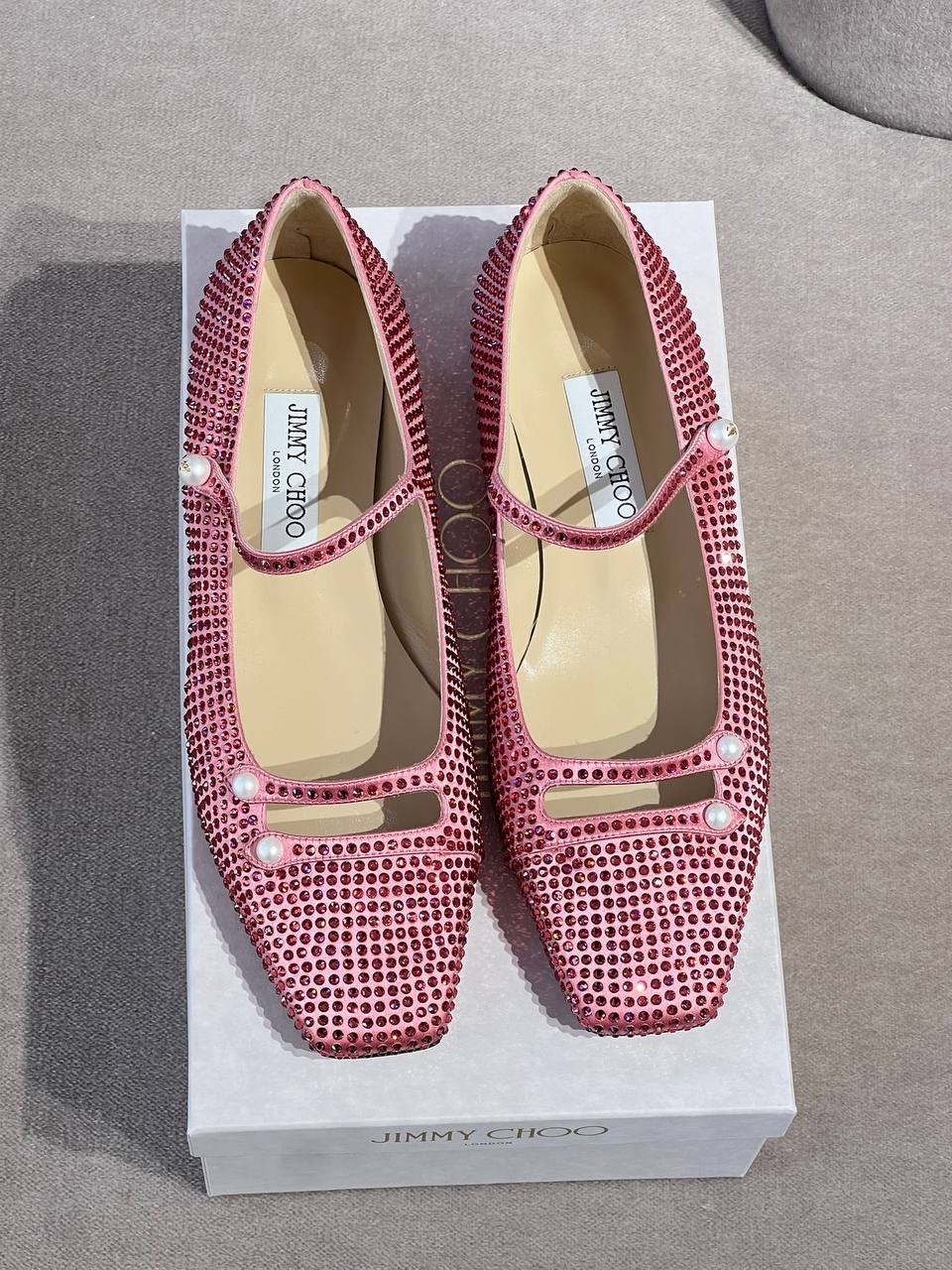 JIMMY CHOO Ballerinas side view - Women's luxury Shoes