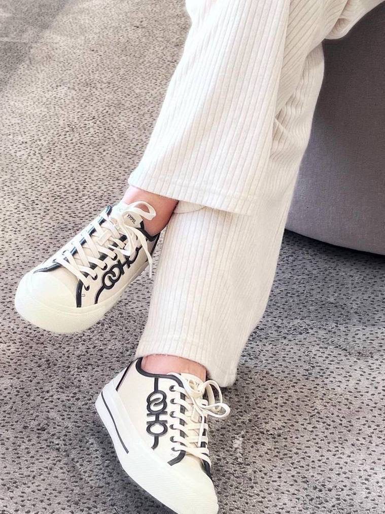 JIMMY CHOO Sneakers side view - Women's luxury Shoes