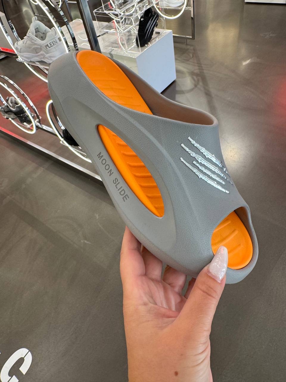 PLEIN SPORT Slides front view - Women's luxury Shoes
