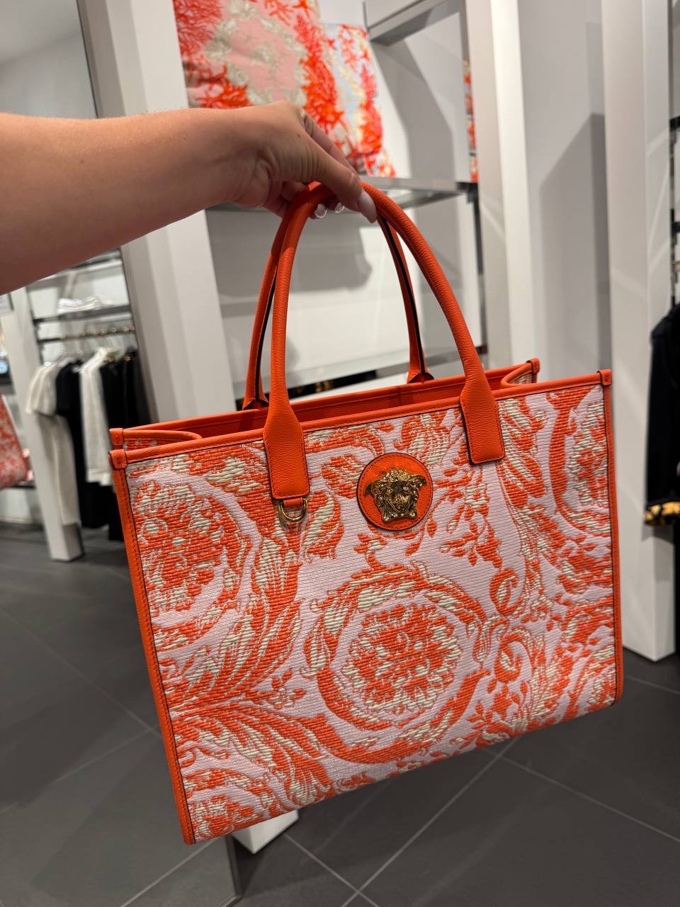 VERSACE Totes front view - Women's luxury Bags