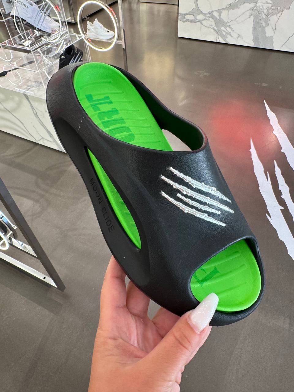 PLEIN SPORT Slides front view - Women's luxury Shoes