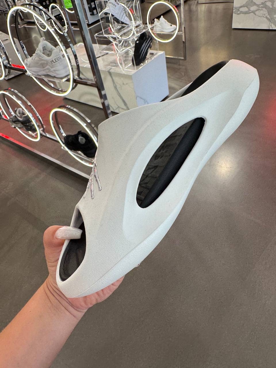 PLEIN SPORT Slides side view - Women's luxury Shoes