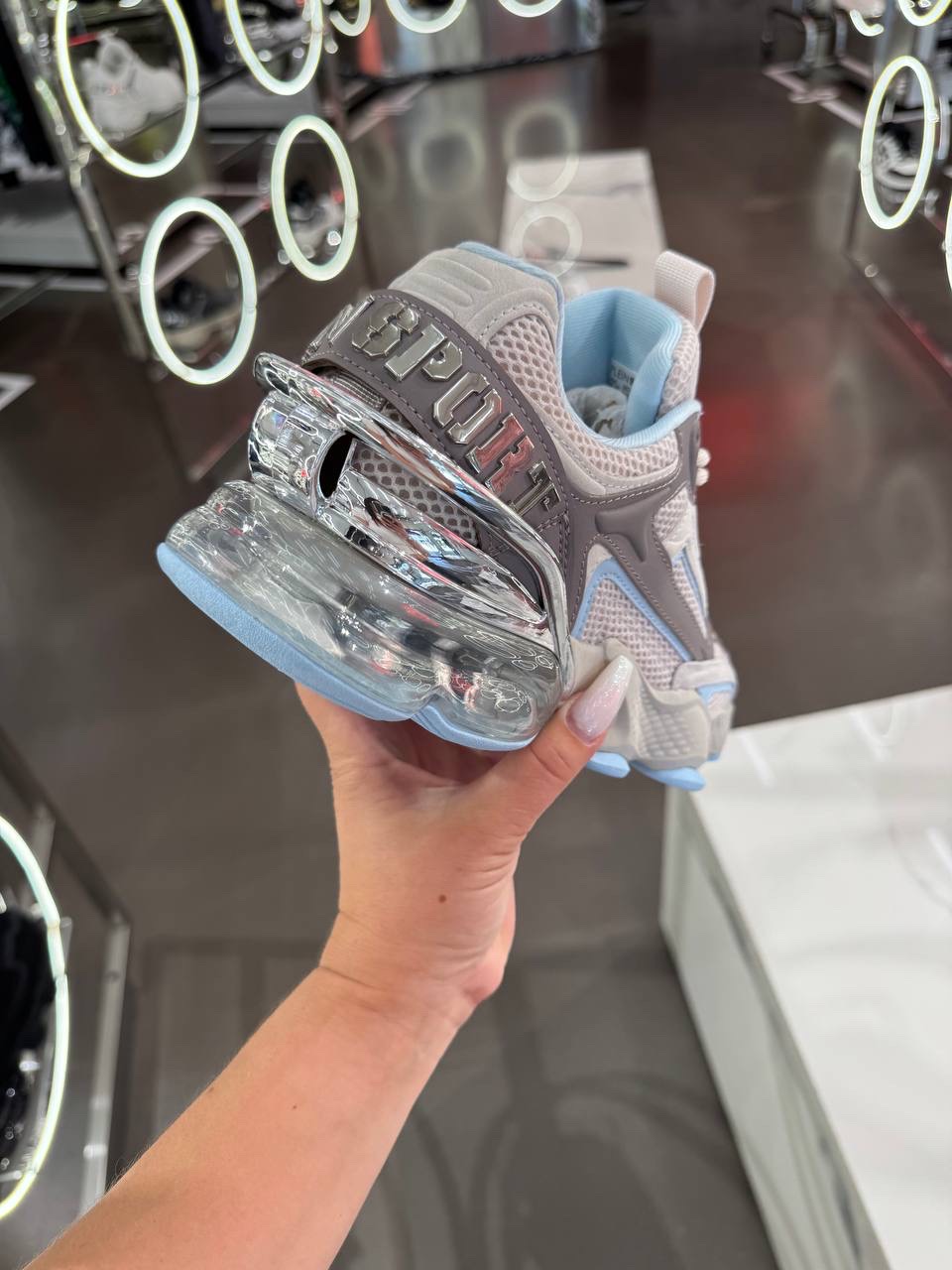 PLEIN SPORT Sneakers side view - Women's luxury Shoes