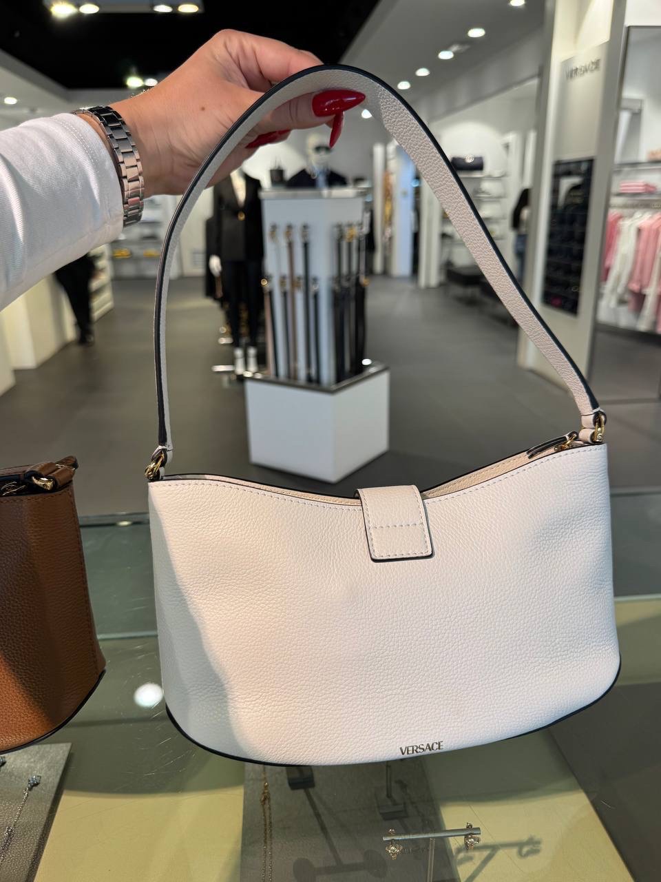 VERSACE Shoulder bags side view - Women's luxury Bags