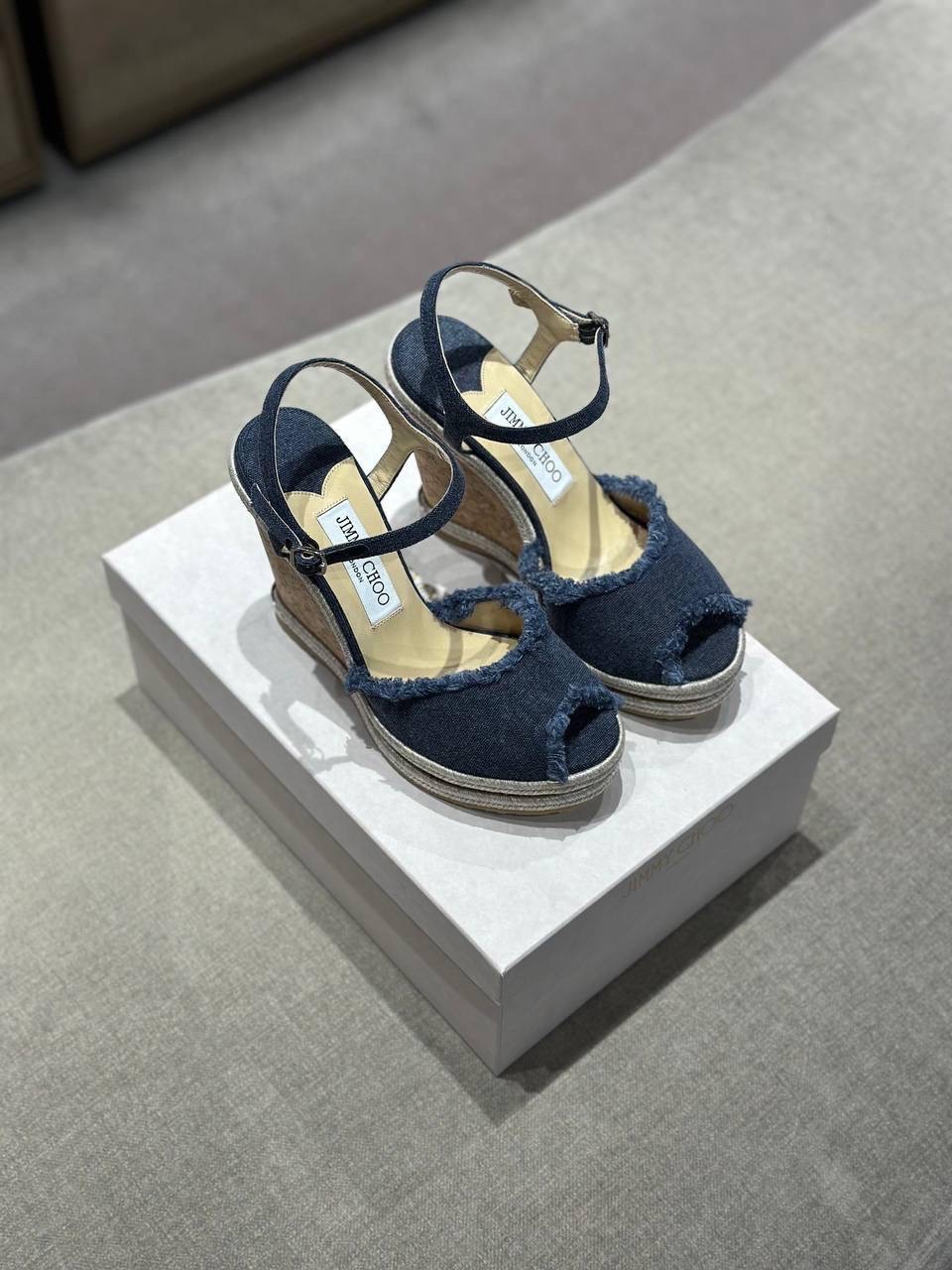 JIMMY CHOO Sandals side view - Women's luxury Shoes