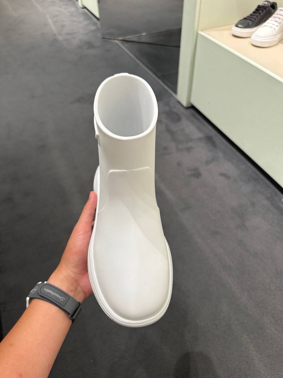 PRADA Boots side view - Women's luxury Shoes