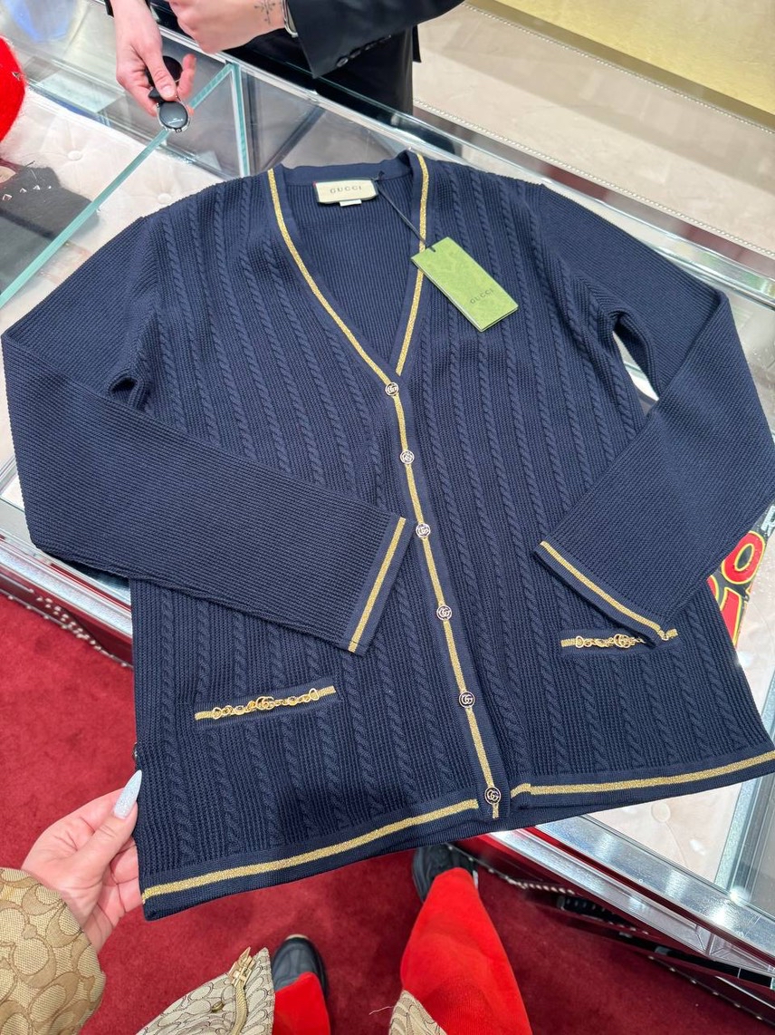 GUCCI Cardigans front view - Women's luxury Clothes