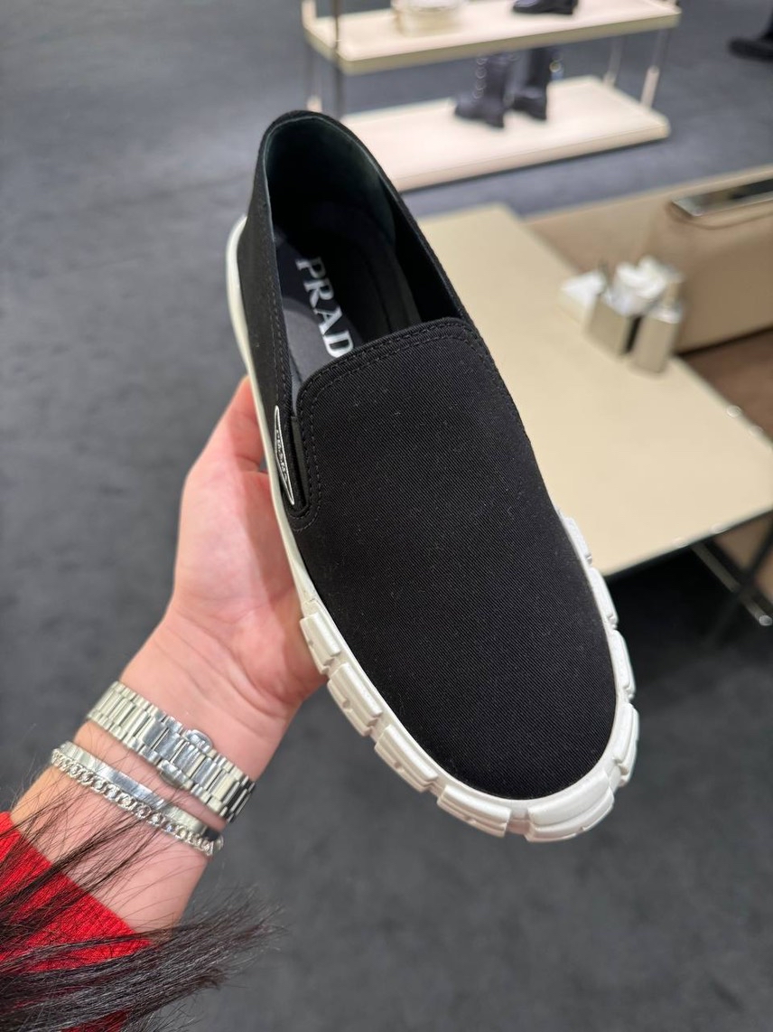 PRADA Espadrilles side view - Women's luxury Shoes