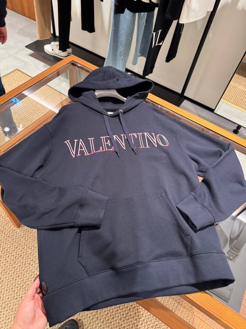 VALENTINO GARAVANI Hoodies front view - Men's luxury Clothes