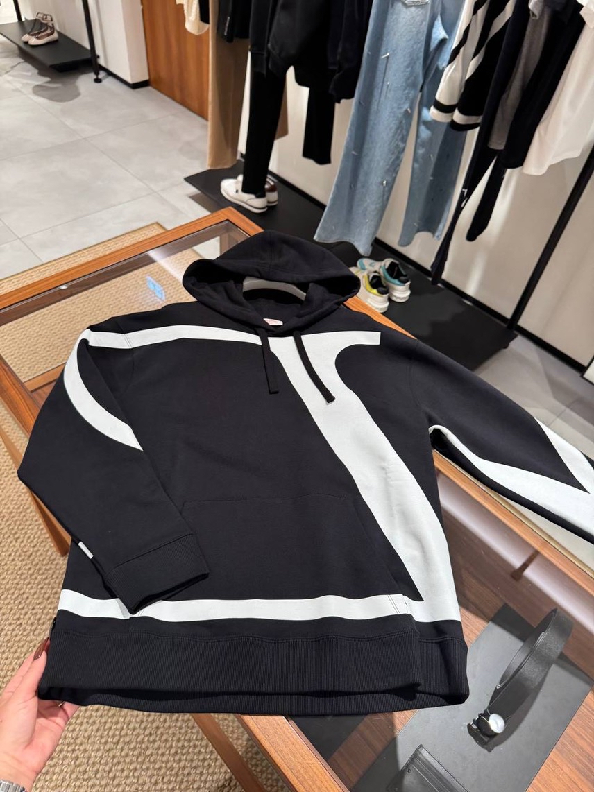 VALENTINO GARAVANI Hoodies front view - Men's luxury Clothes