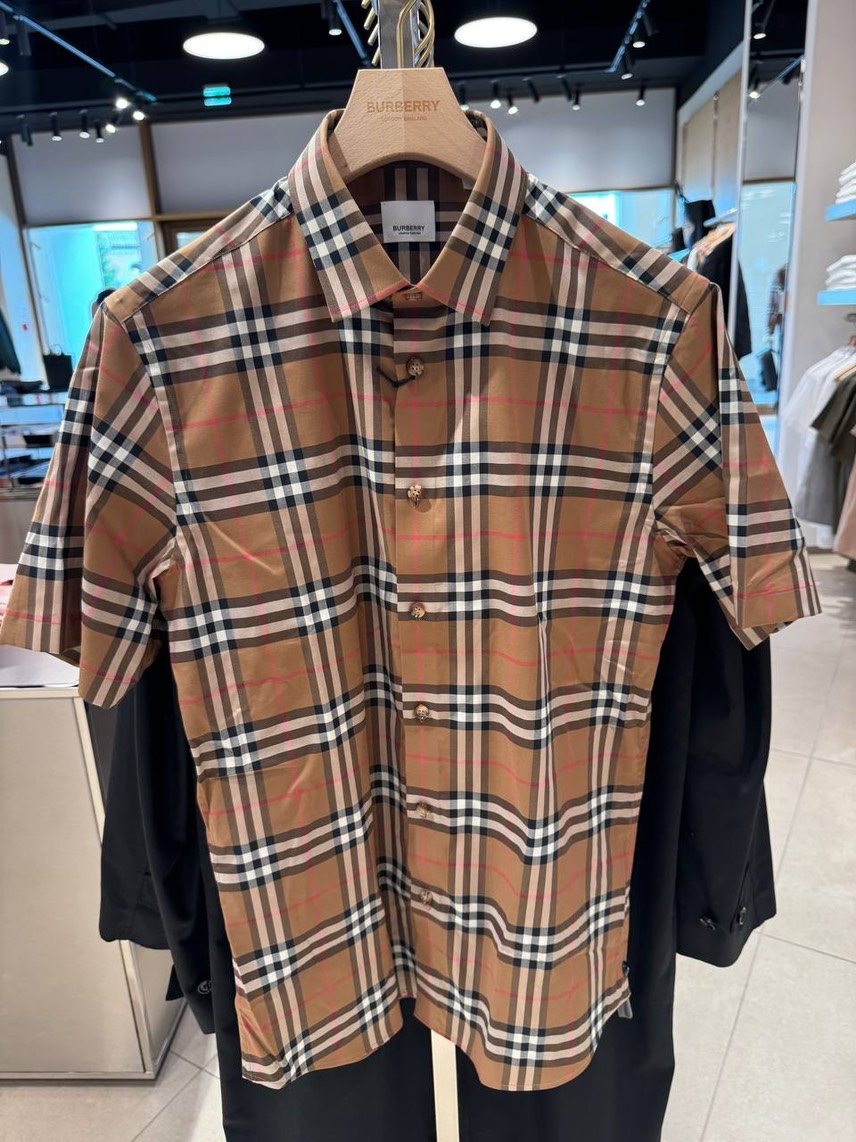 BURBERRY Shirts front view - Men's luxury Clothes
