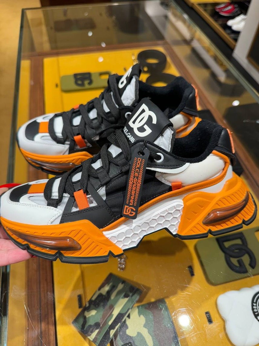 DOLCE & GABBANA Sneakers front view - Men's luxury Shoes