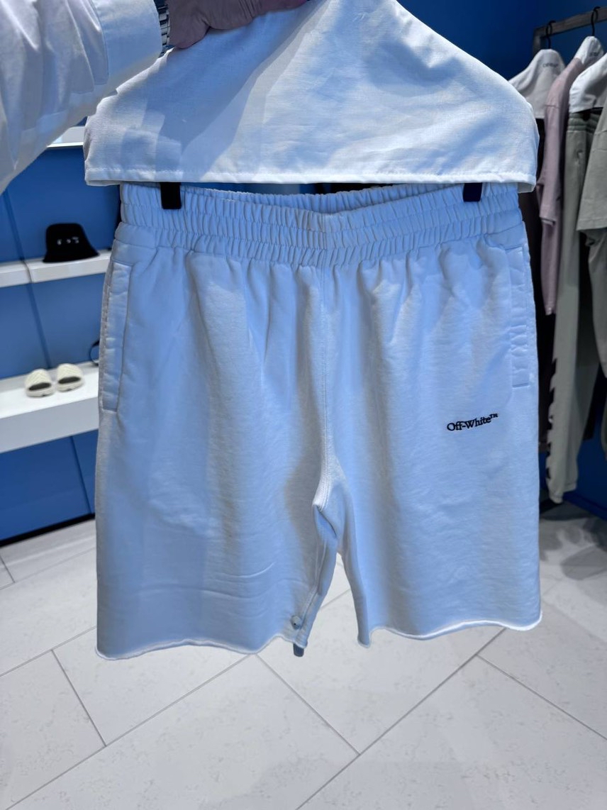 OFF-WHITE Shorts front view - Men's luxury Clothes