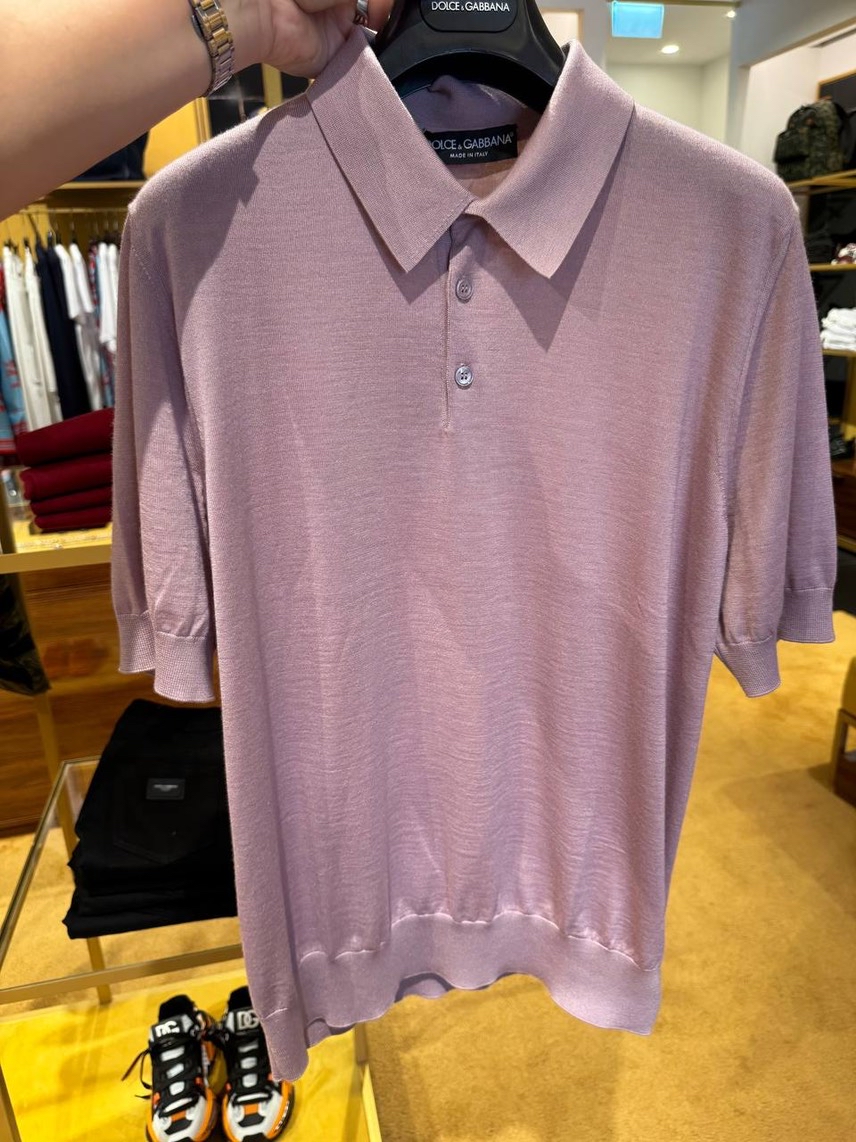DOLCE & GABBANA T-shirt and Polo front view - Men's luxury Clothes
