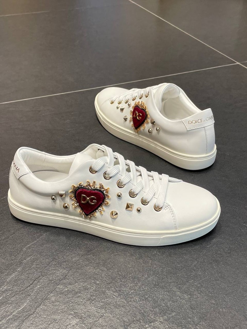DOLCE & GABBANA Sneakers side view - Women's luxury Shoes