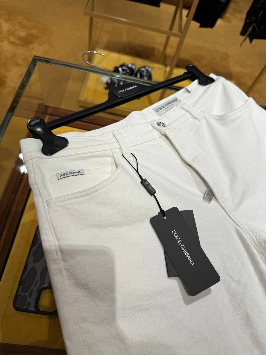 DOLCE & GABBANA Shorts side view - Men's luxury Clothes