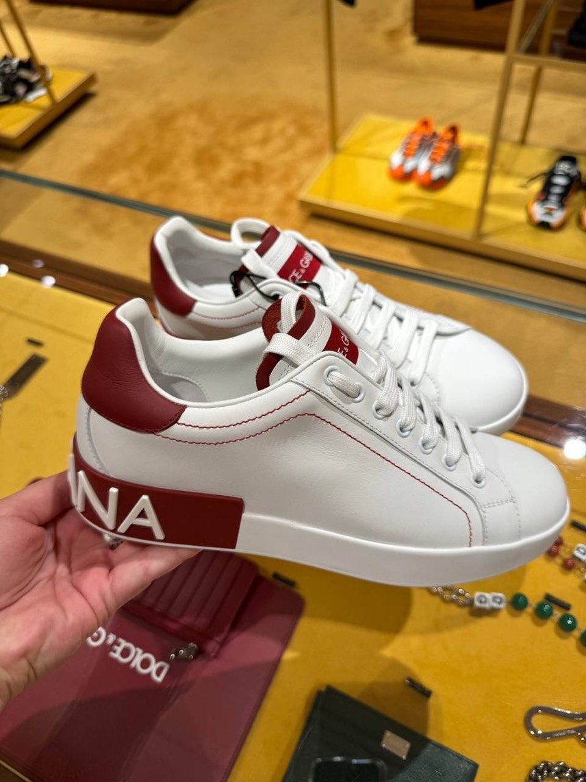 DOLCE & GABBANA Sneakers front view - Men's luxury Shoes