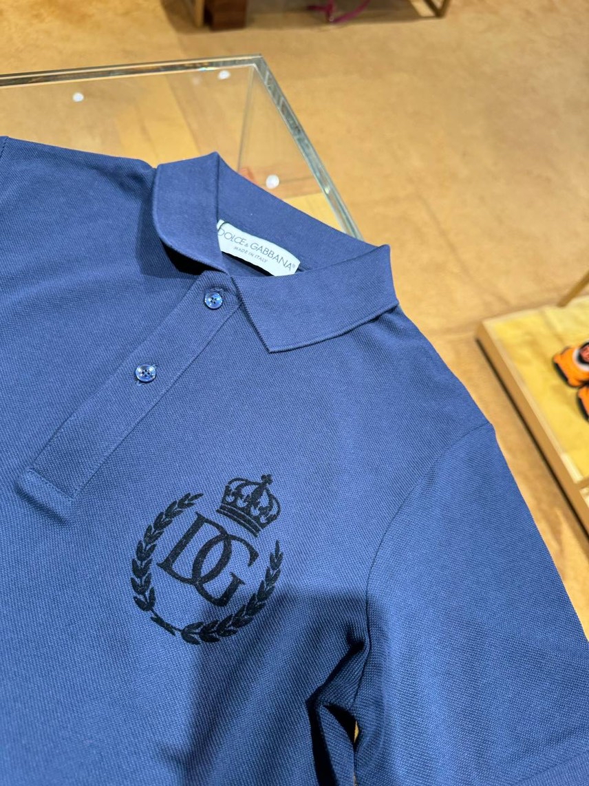 DOLCE & GABBANA T-shirt and Polo side view - Men's luxury Clothes