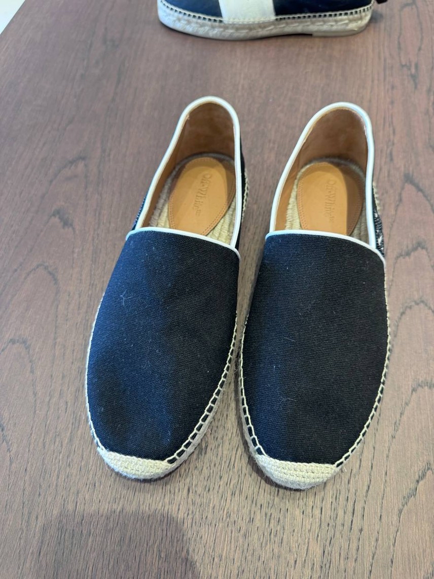 OFF-WHITE Espadrilles side view - Men's luxury Shoes