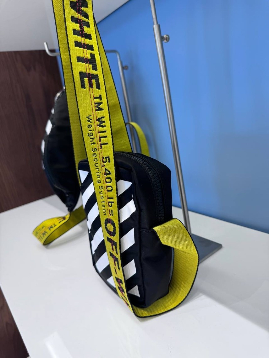 OFF-WHITE Crossbody bags side view - Men's luxury Bags