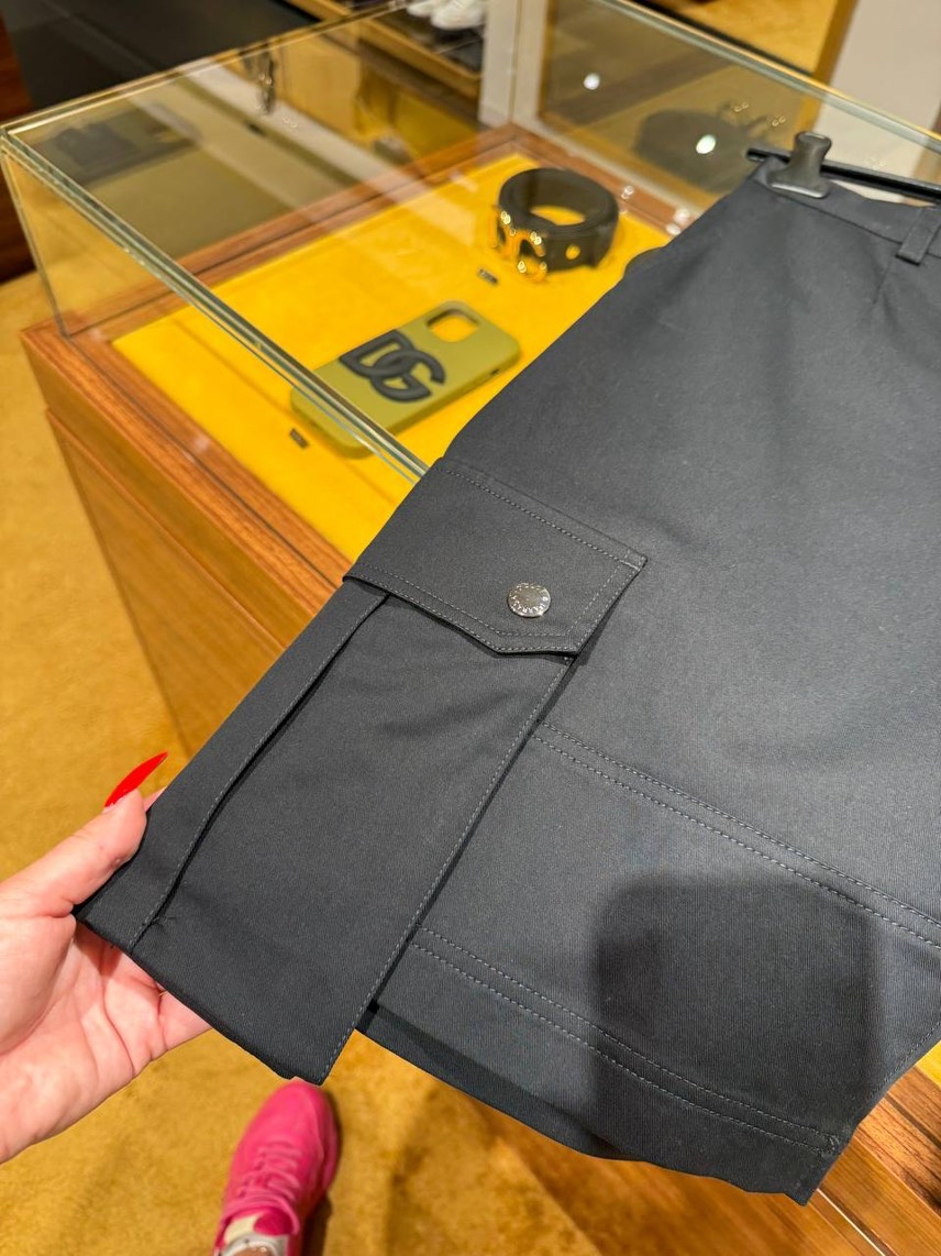 DOLCE & GABBANA Shorts side view - Men's luxury Clothes