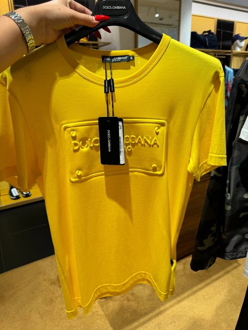 DOLCE & GABBANA T-shirt and Polo front view - Men's luxury Clothes