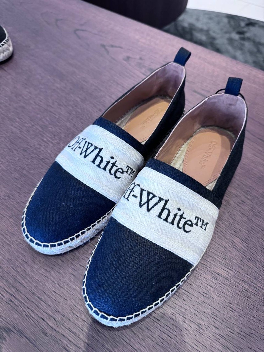 OFF-WHITE Espadrilles front view - Men's luxury Shoes